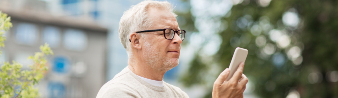 Wat is (ouderdomsverziendheid)? Leesbril. Moeite met lezen van dichtbij vanaf 40 jaar.